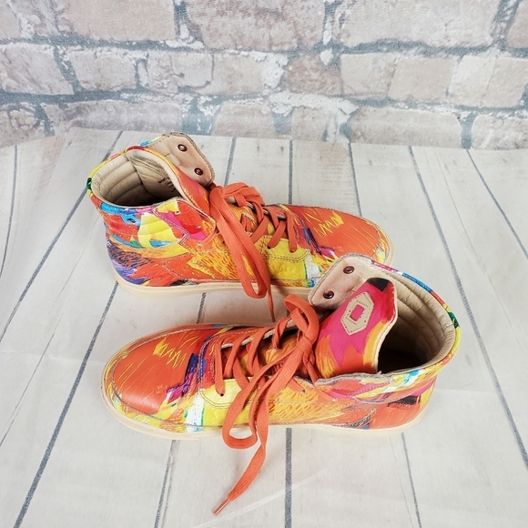 Leather Hi Top Sneakers Sparacino Cambie Hi The Long Winter Size 6USM/7.5USW - Picture 12 of 16